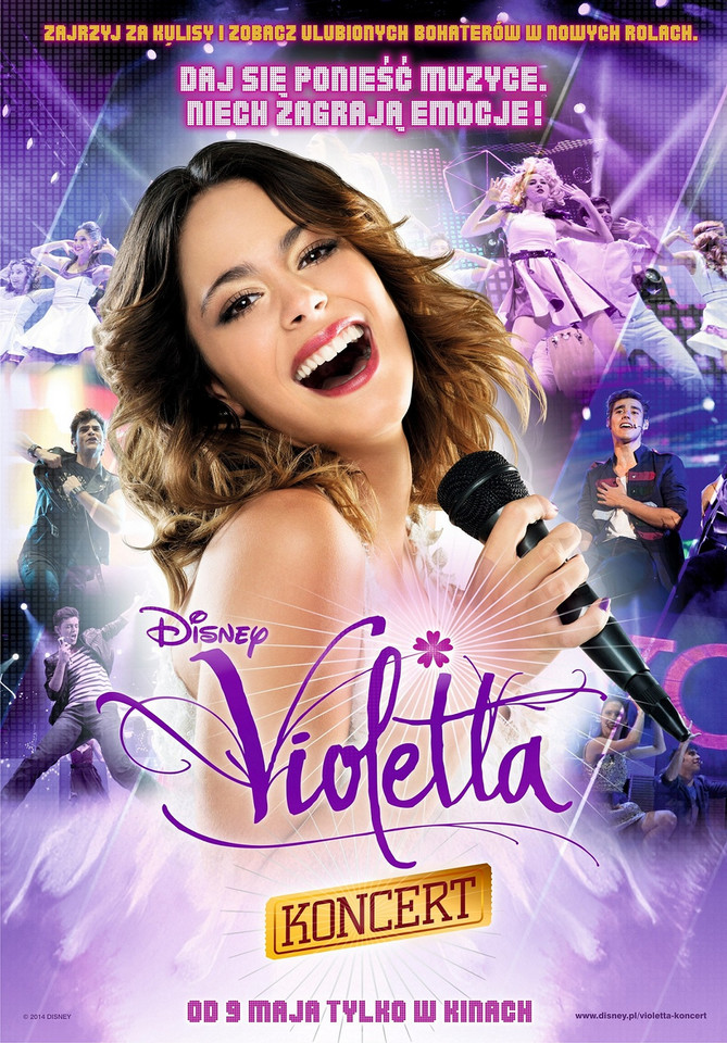 "Violetta: Koncert": plakat