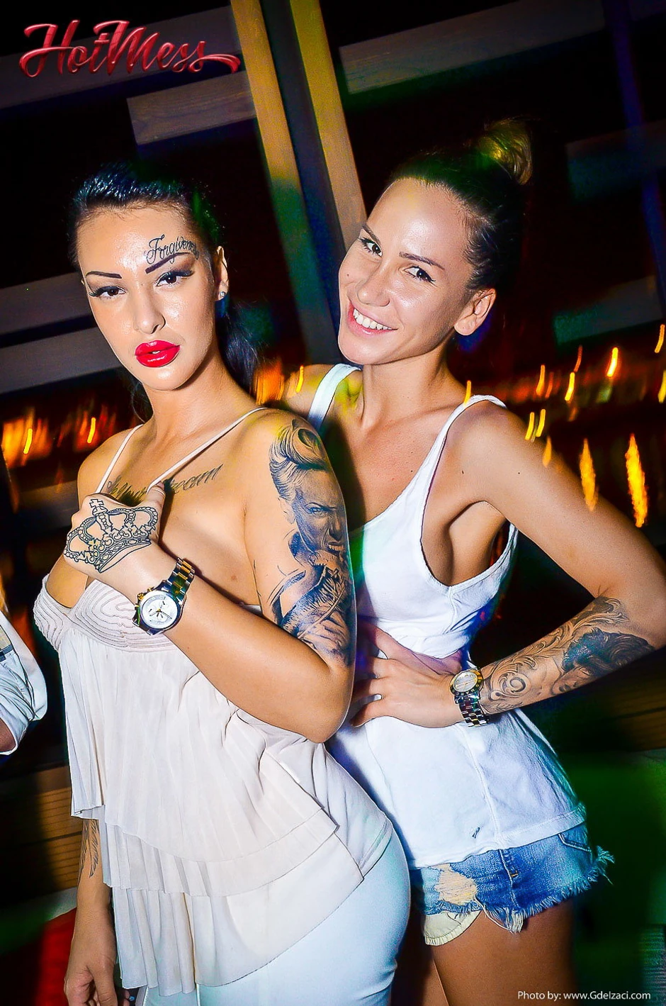 Anđela u izlasku sa pevačicom Nikolijom