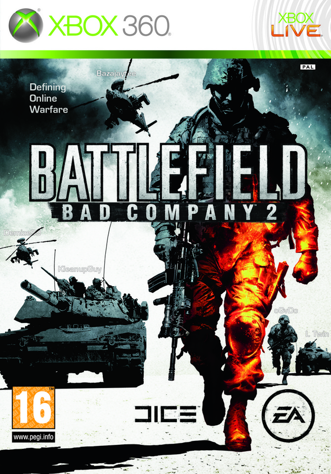 OKładka gry "Battlefield: Bad Company 2"