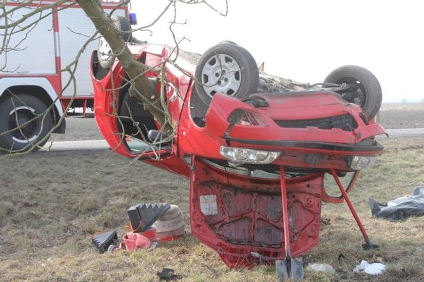 Tragiczny wypadek pod Kluczborkiem