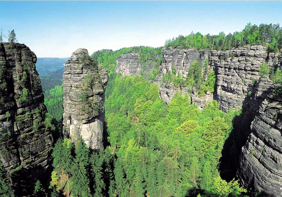 Czeska Szwajcaria - Skalne Miasta w Czechach