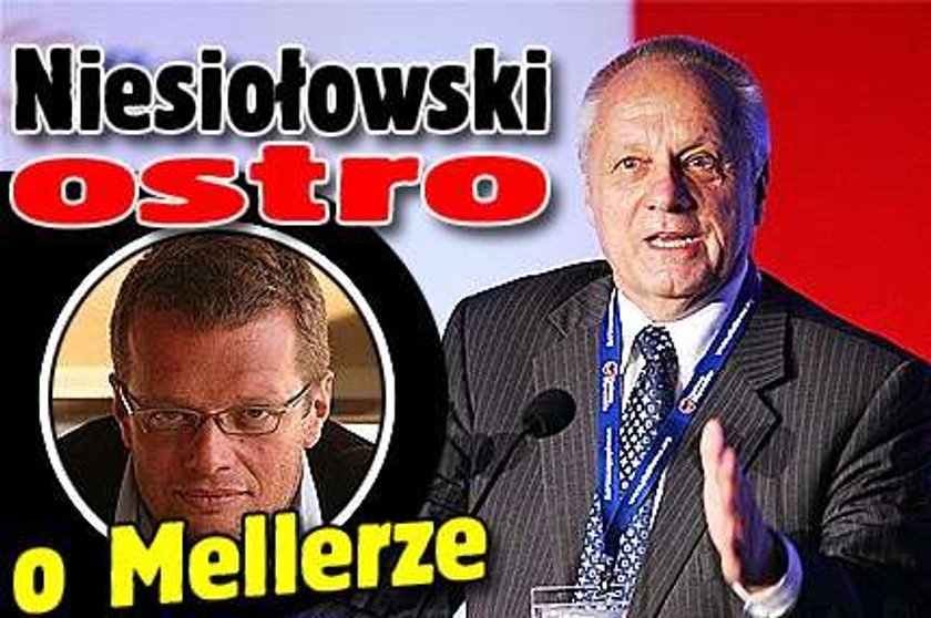 Niesiołowski ostro o Mellerze