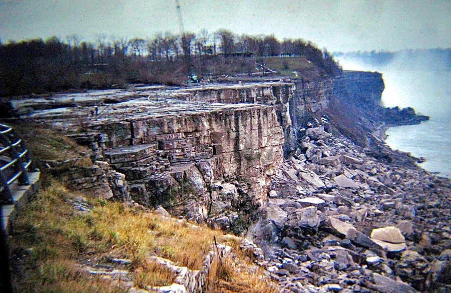 Niagara bez wody w 1969 r.