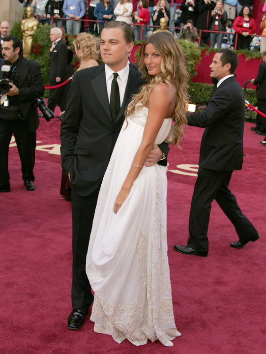 Gisele Bundchen z Leonardo DiCaprio w 2005 r.