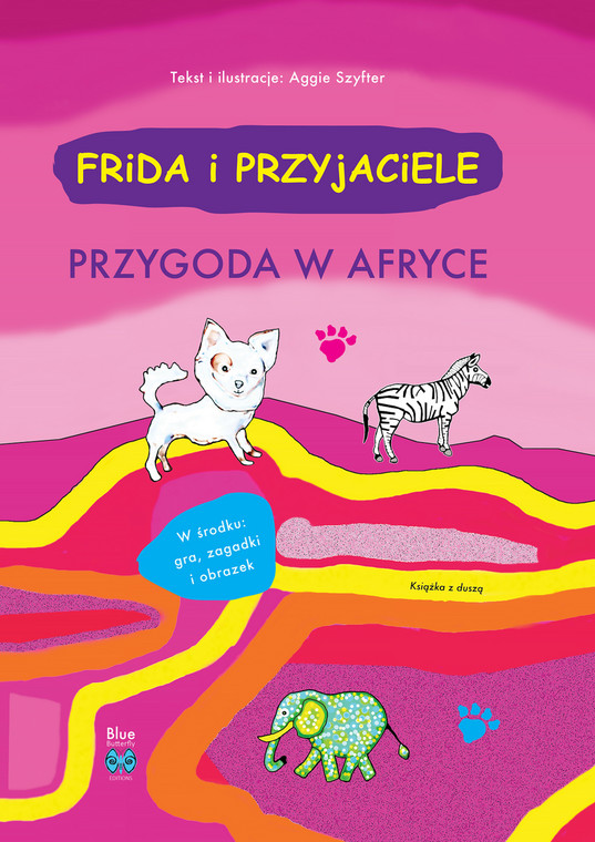 "Frida i Przyjaciele - Przygoda w Afryce", okładka książki