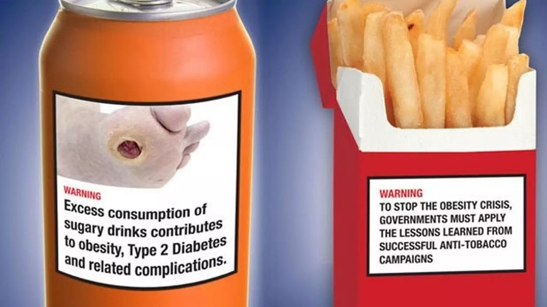 Ostrzeżenia na fast-foodach jak na paczkach papierosów. To powinno być normą na całym świecie