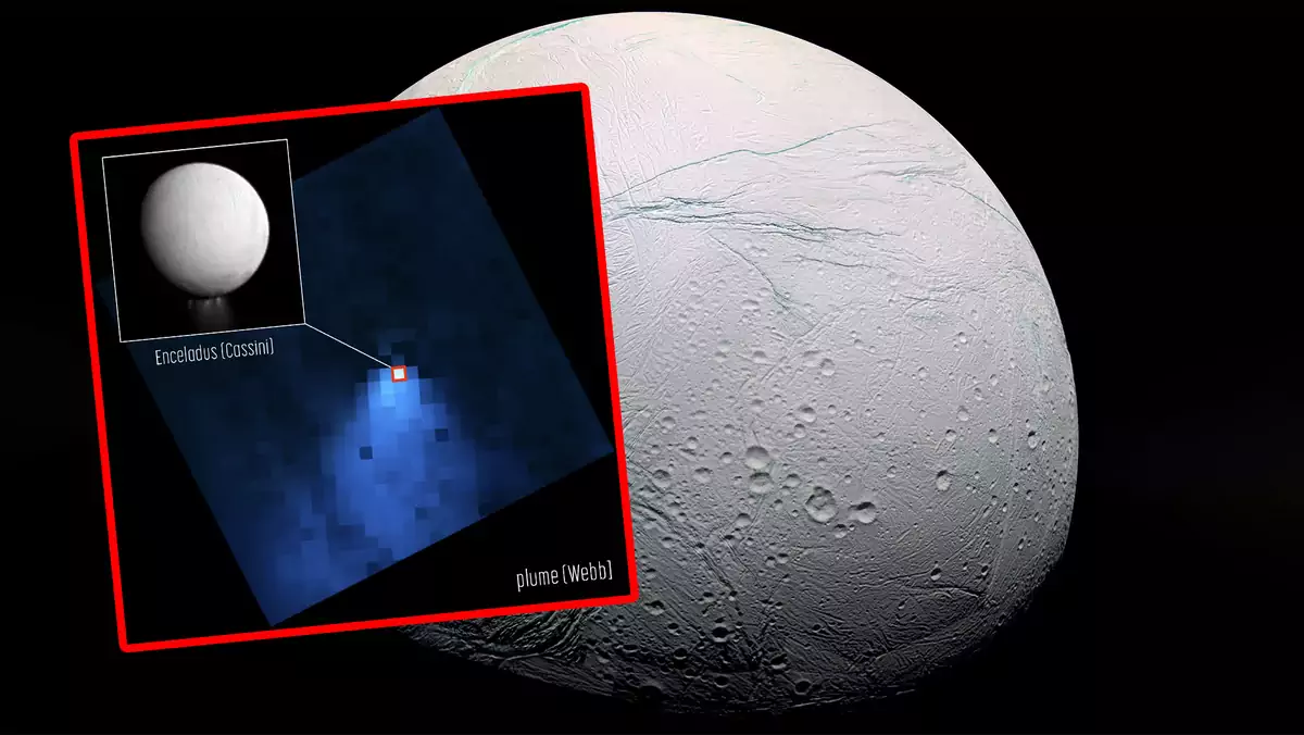 Esceladus wyrzucił gigantyczny piuropusz pary wodnej