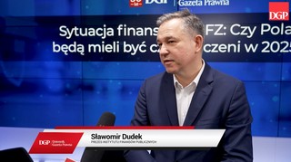 Prezes Instytutu Finansów Publicznych: System finansowania ochrony zdrowia jest niestabilny