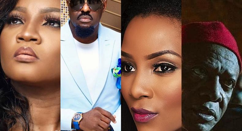 Omotola Jalade Ekeinde, Jim Iyke, Genevieve Nnaji and Nkem Owoh [Instagram]