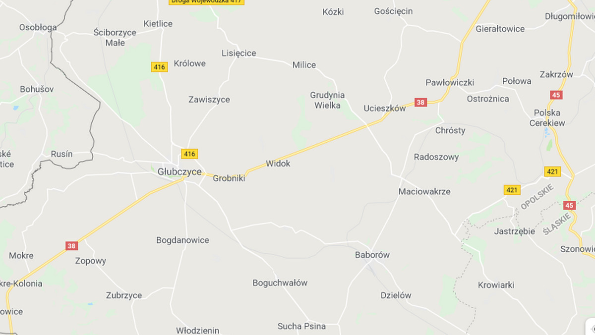 Służby drogowe odblokowały drogę krajową nr 38 z Pietrowic do Głubczyc, gdzie dziś doszło do zderzenia samochodu osobowego z kombajnem - poinformowała Generalna Dyrekcja Dróg Krajowych i Autostrad.