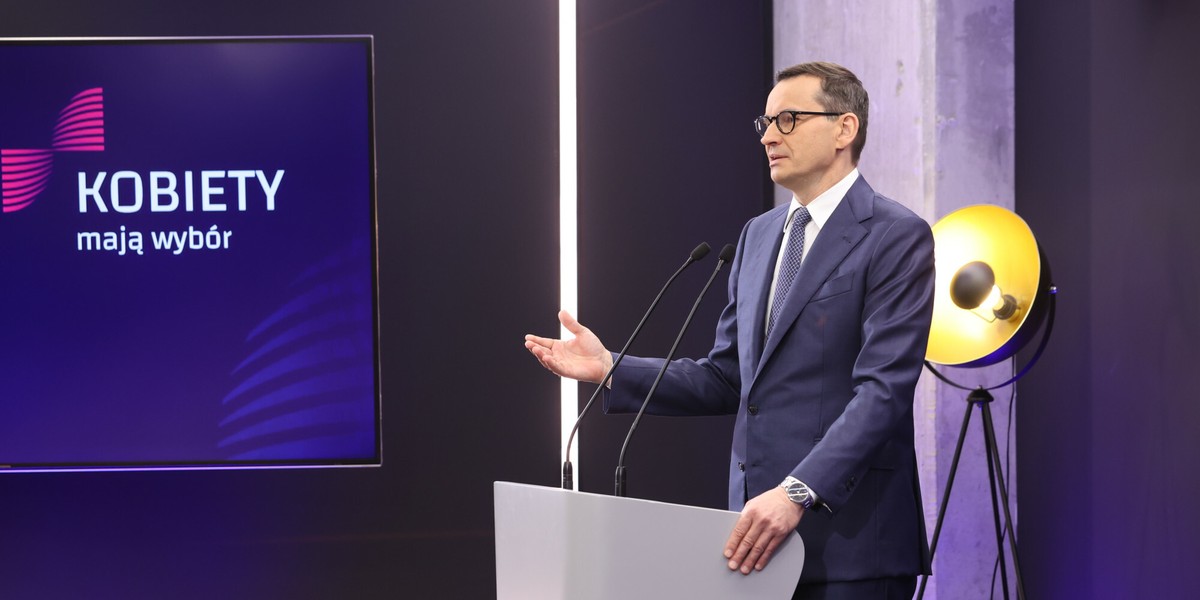 Premier Mateusz Morawiecki.