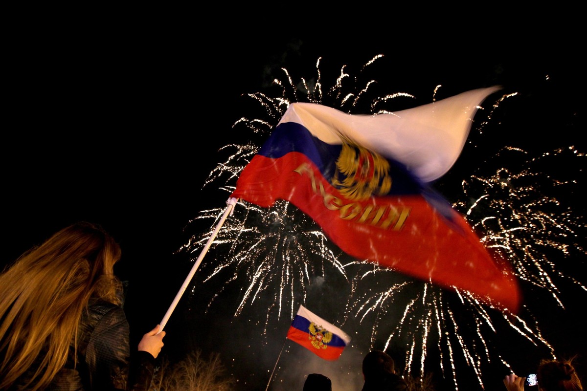 Mieszkańcy Krymu cieszą się z wyników referendum