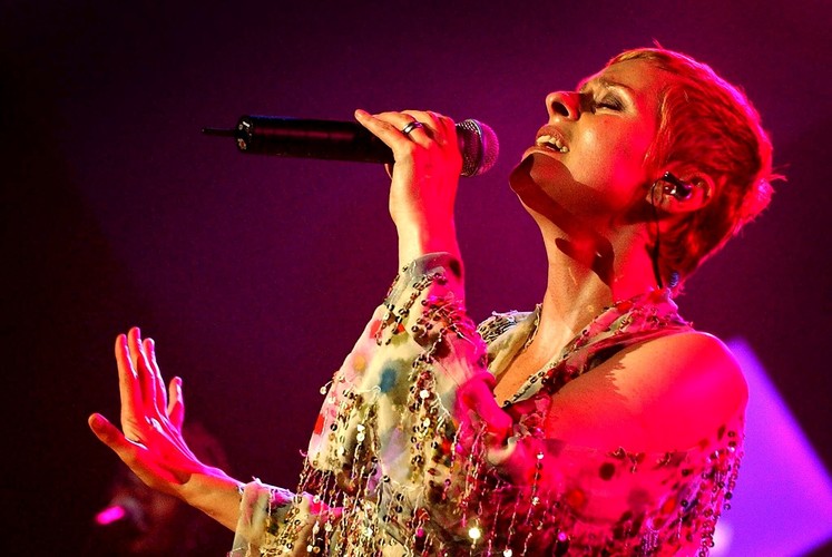 Lisa Stansfield na festiwalu w Montreux w 2003 roku