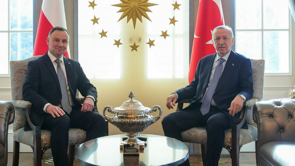 Andrzej Duda i Recep Tayyip Erdogan