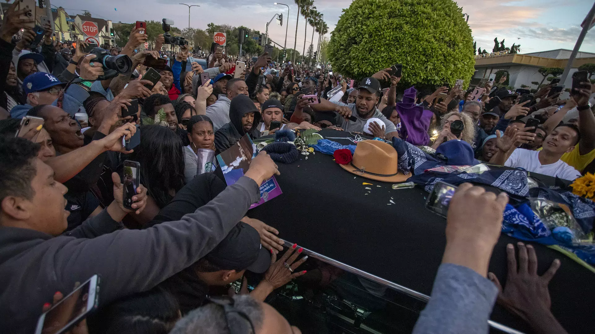 Strzelanina podczas pogrzebu Nipsey Hussle'a. Jedna osoba nie żyje