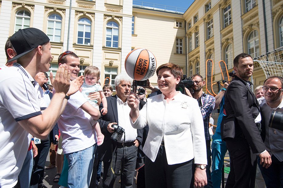 5.06.2016, Warszawa, KPRM. Rodzinny piknik w ogrodach Kancelarii Premiera. Fot. P. Tracz / KPRM