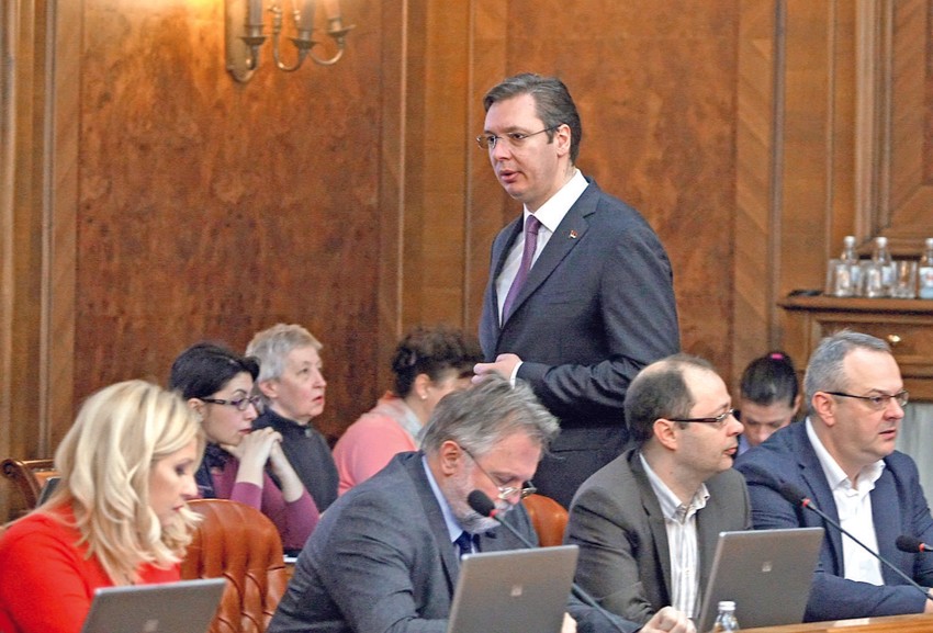U novoj vladi mesta samo za SNS: Aleksandar Vučić