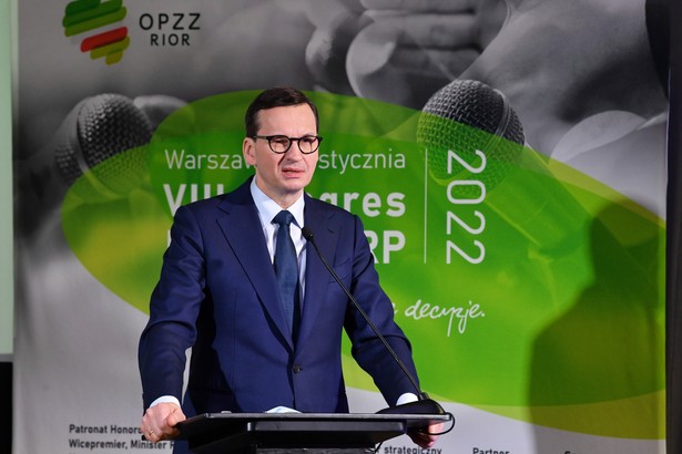 Premier Mateusz Morawiecki