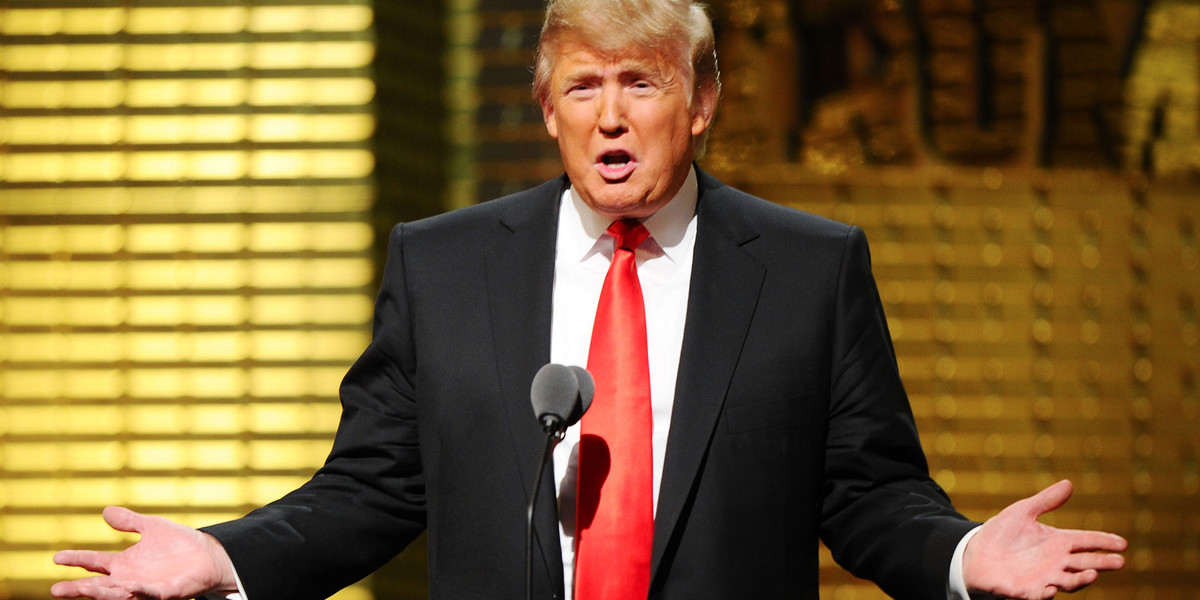 Donald Trump at his 2011 Comedy Central Roast.