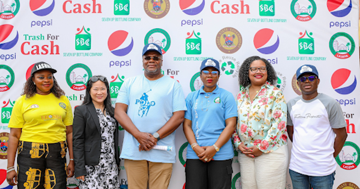 Pepsi collaborates with LASEPA on the 'Trash for Cash' initiative - Vimarsana News