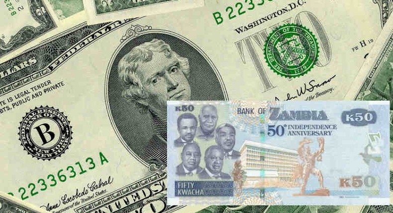 Zambian Kwacha and USD