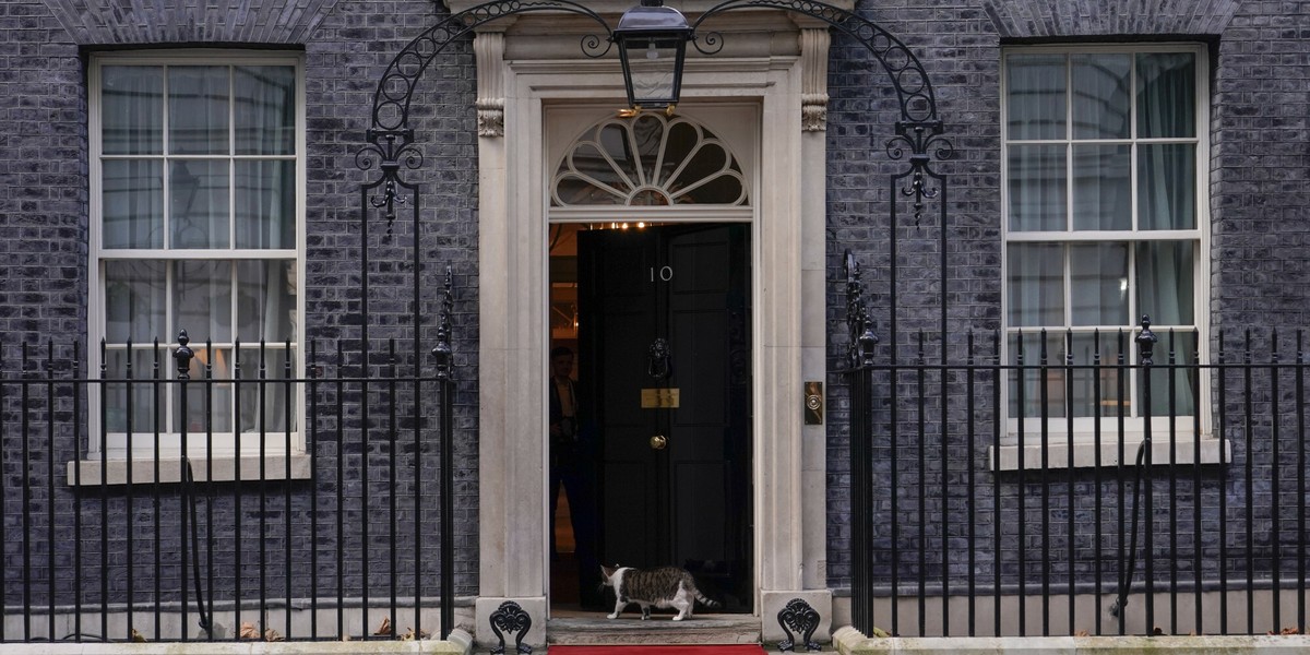 Downing Street 10.