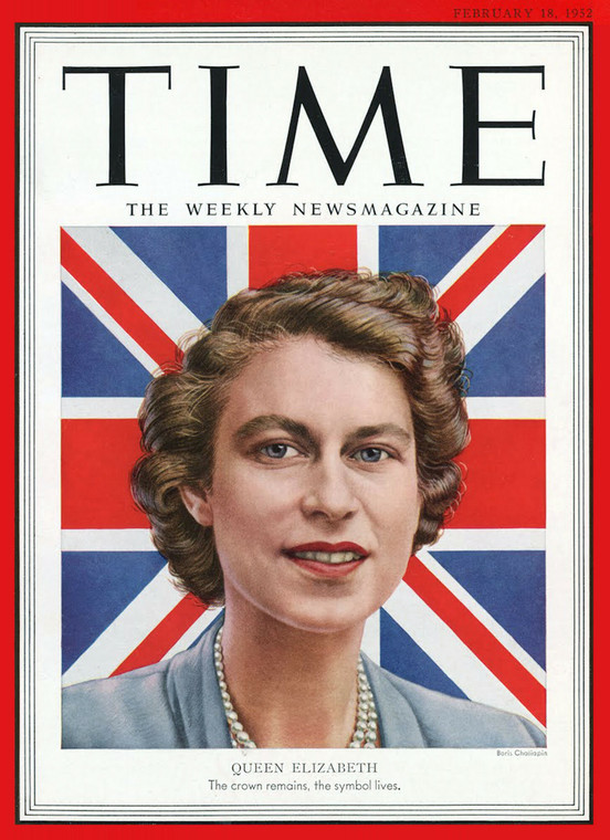 Królowa Elżbieta II na okładce magazynu "Time" (2016)