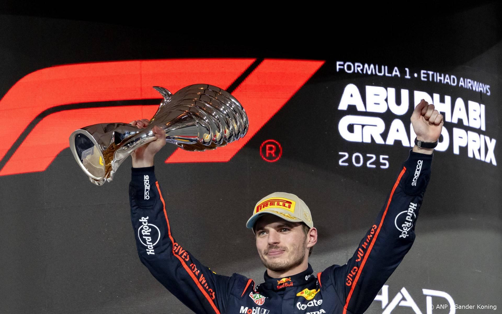 Ondanks de titel voor Norris: Verstappen voor vijfde keer beste coureur