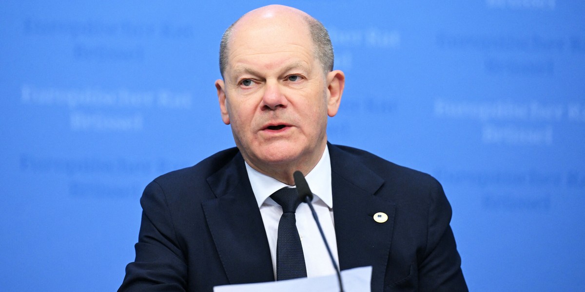 Kanclerz Niemiec Olaf Scholz