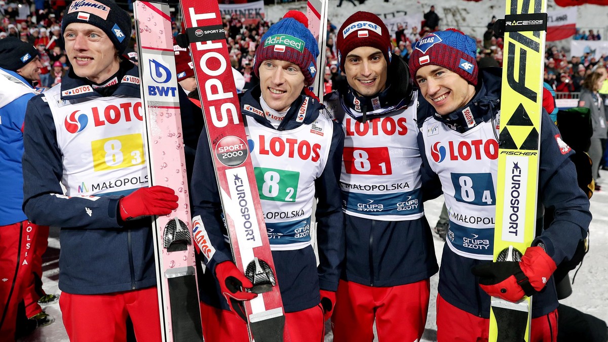 Maciej Kot Stefan Hula Dawid Kubacki Kamil Stoch