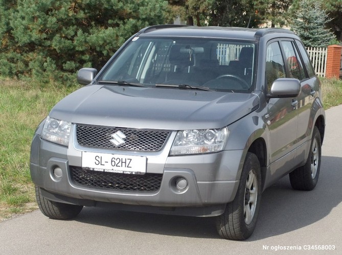 Suzuki grand vitara - 8. miejsce wśród najpopularniejszych używanych samochodów typu SUV w cenie do 30 tys. zł