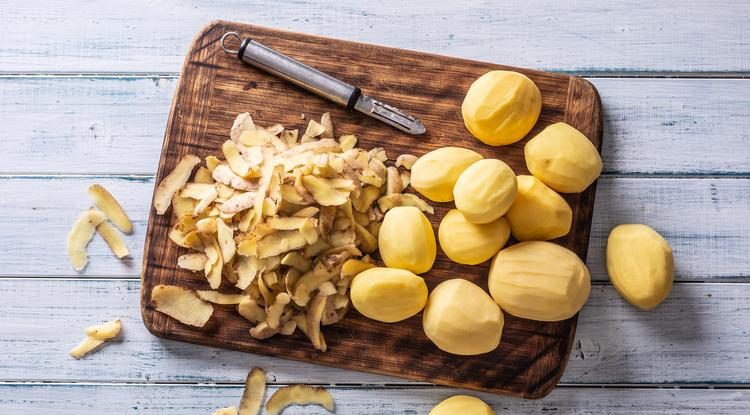 Ezért ne dobd ki a krumpli héját Fotó: Getty Images
