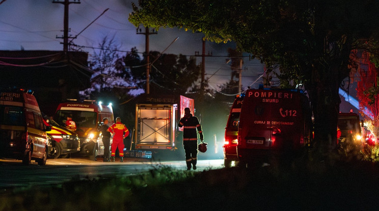 Egy halott és tucatnyi sebesült egy romániai benzinkútnál / Fotó: Profimedia