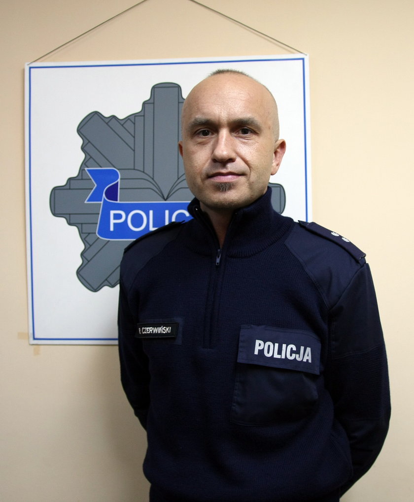 Robert Czerwiński, policja w Słupsku