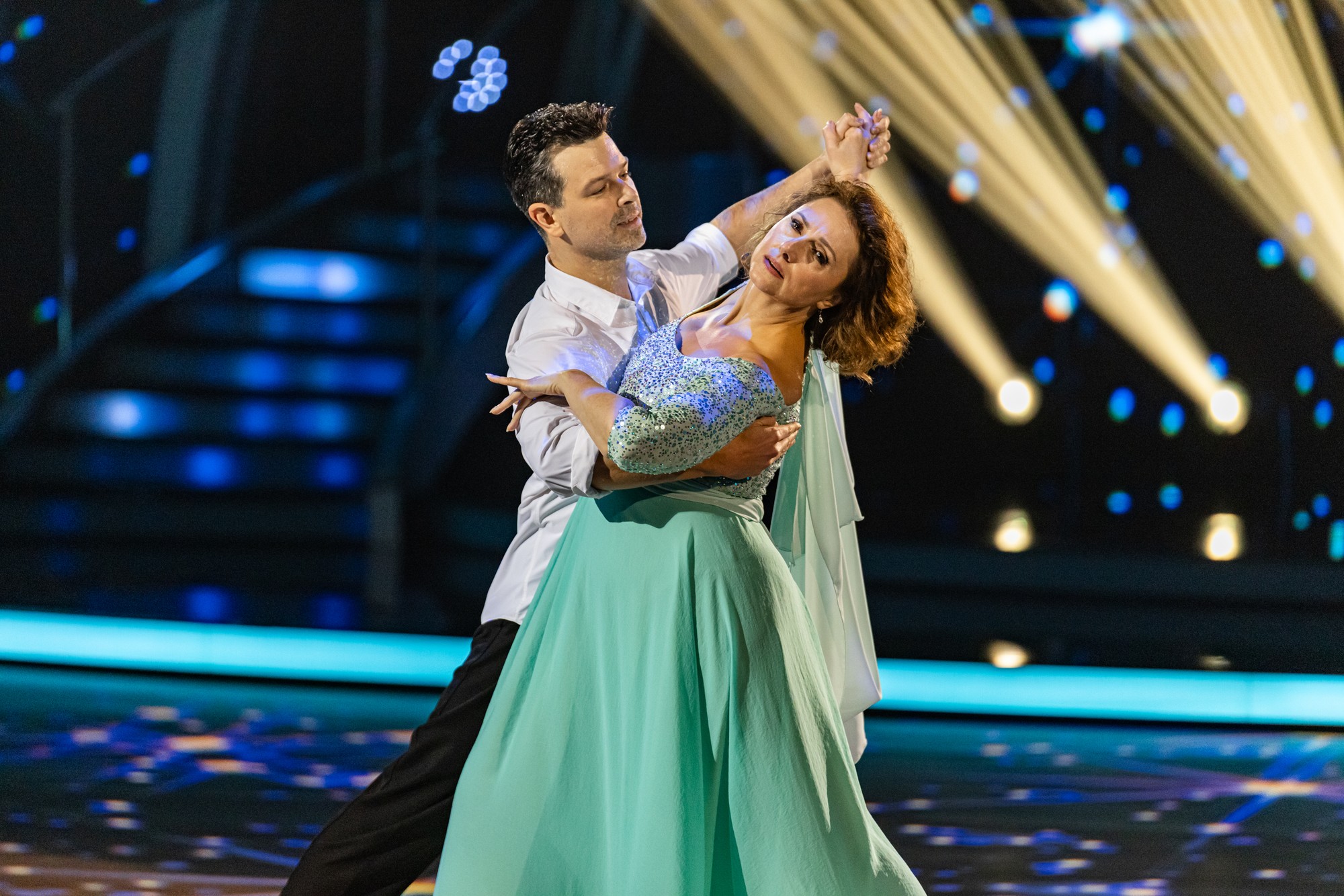 Zuzana Mauréry a Matej Chren v Let´s Dance.
