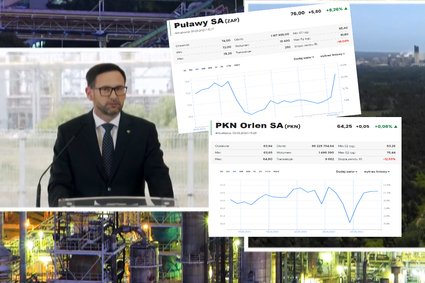 Orlen chce "połknąć" Puławy. Oto reakcja giełdy