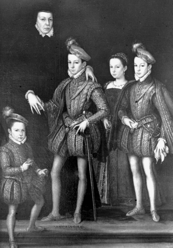 Katarina sa sinovima