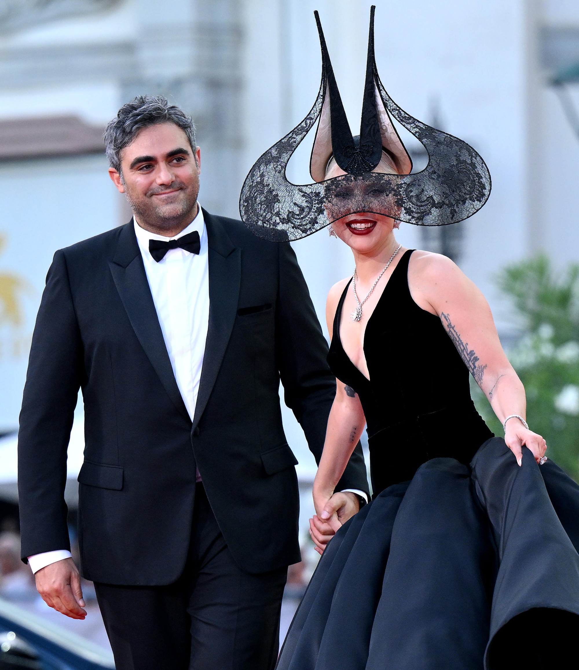Americká speváčka a herečka Lady Gaga na premiére filmu v Benátkach.
