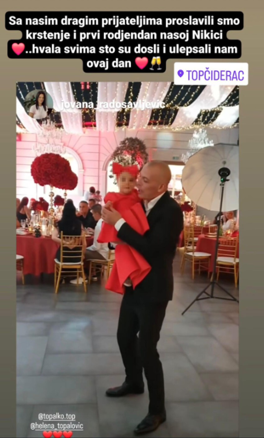 Krštenje Topalkove unuke
