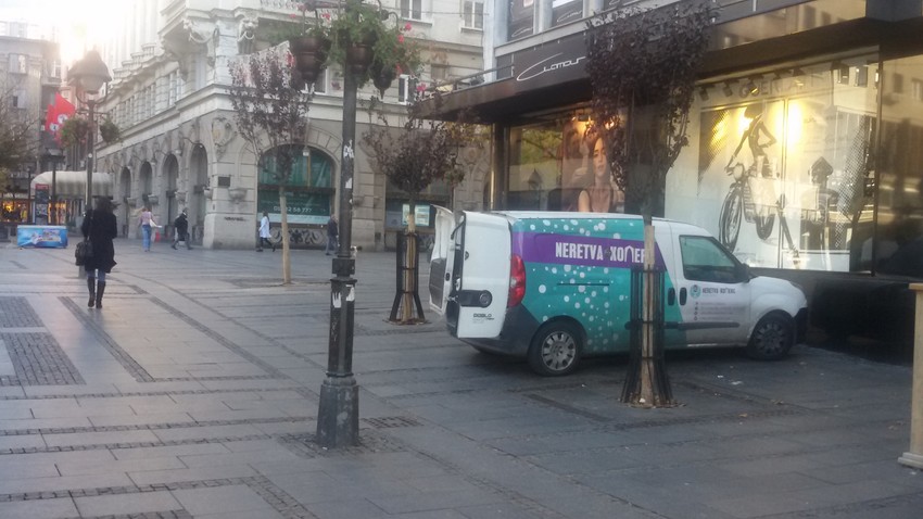 Dostavna vozila imaju pristup do 9.00