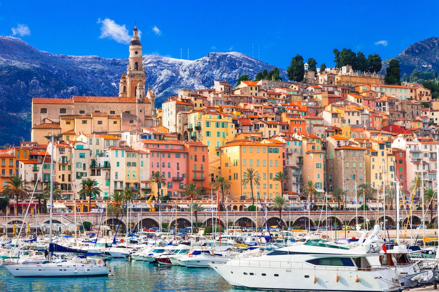 Menton, Francja