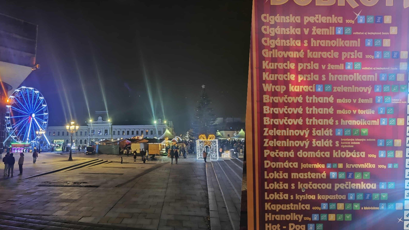 Vianočné trhy 2025 v Nitre.