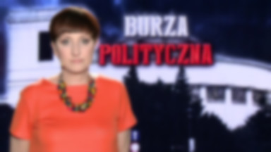 "Burza polityczna" - ósmy odcinek programu Agnieszki Burzyńskiej