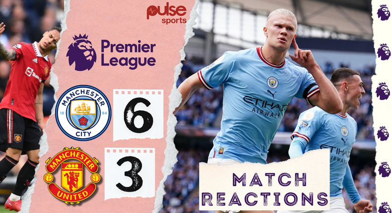 Social media reactions to the thrilling Manchester Derby