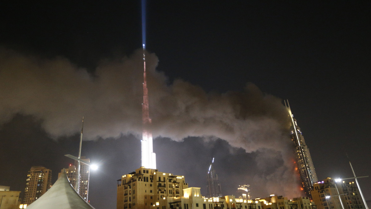 Pożar wieżowca Address Hotel w Dubaju