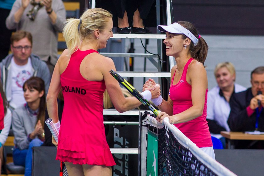 Przegrana reprezentacji Polski ze Szwajcarią w Fed Cup 2:3.