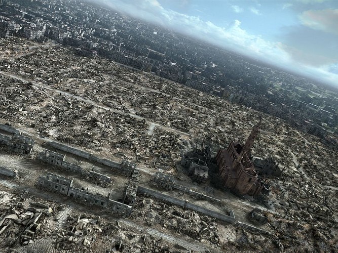'Miasto ruin'. Zobacz Warszawę w gruzach