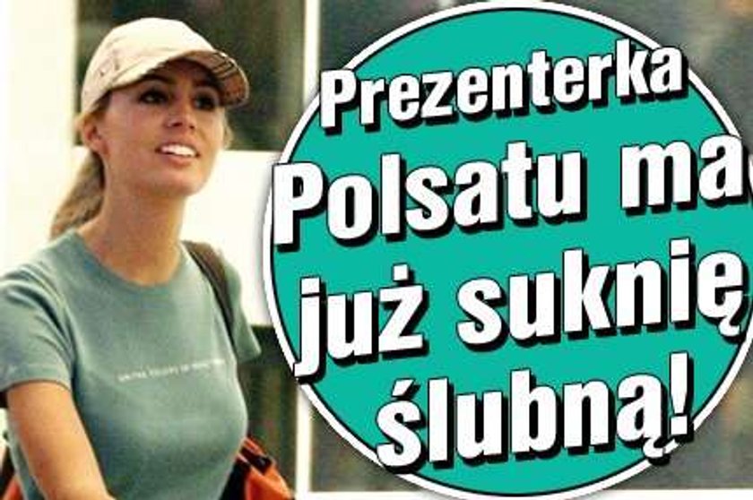 Prezenterka Polsatu ma już suknię ślubną!