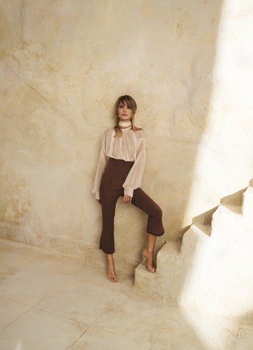 Aneta Kręglicka w kampanii marki L’AF wiosna/lato 2019