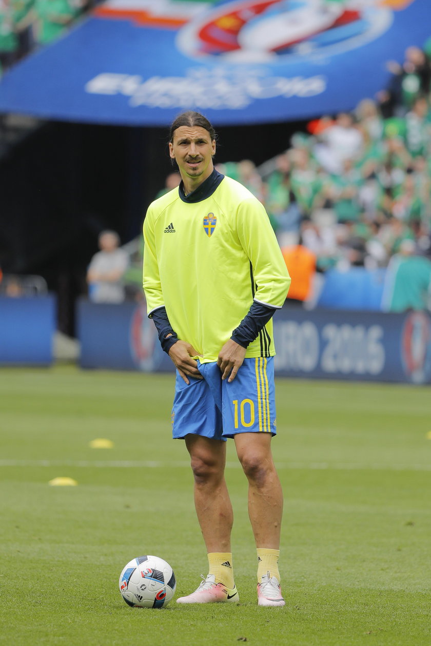 Zlatan Ibrahimović zaliczył sporą wpadkę na meczu z Irlandią. ZDJĘCIA